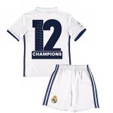 Camiseta Real Madrid Ninos Primera Campeon 12