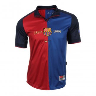 Tailandia Camiseta Barcelona Primera Aniversario 1899 1999