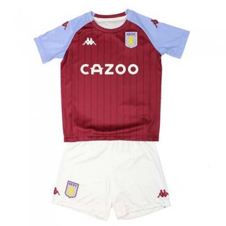 Camiseta Aston Villa Ninos Primera 2020/2021