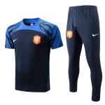 Camiseta Holanda Entrenamiento Azul Hlc02 2022/2023