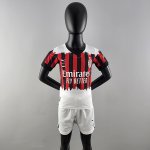 Camiseta Ac Milan Ninos Rojo Blanco 2022/2023