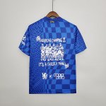 Tailandia Camiseta Chelsea Conmemorativa Edicion Azul 01