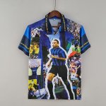Tailandia Camiseta Inter Milan Retro Ronaldo 1997/1998
